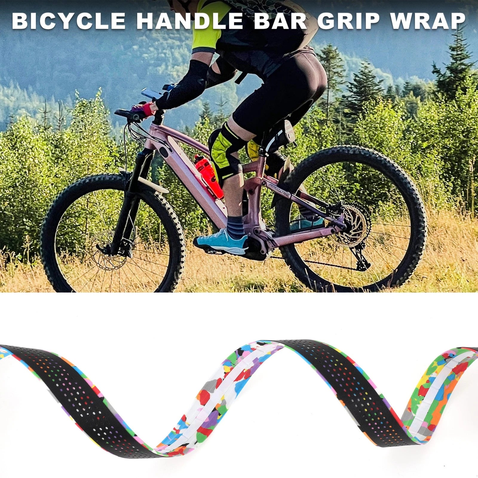 Bicycle Handlebar Tape Bicycle Grip Replacement for Any Bike (2000–2025)