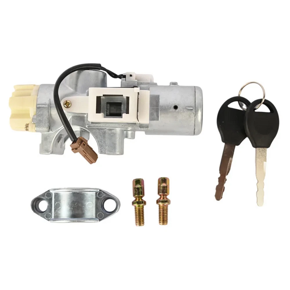Ignition Switch Lock Cylinder Set For Nissan Maxima 2000-2002, Sentra 2002-2006