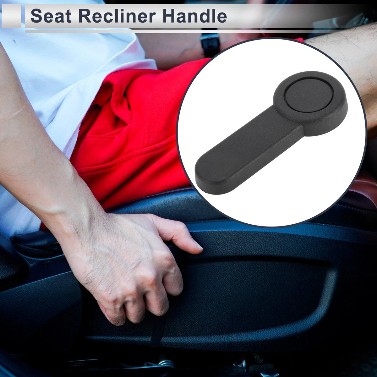 Left Seat Recliner Handle for Jeep Wrangler (2011–2017) No. 1FL44DX9AB