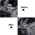 Steering Wheel Shift Paddle Extensions for Audi S3 S5 S6 RS3 RS4 RS6 RS7 (2013–2020)