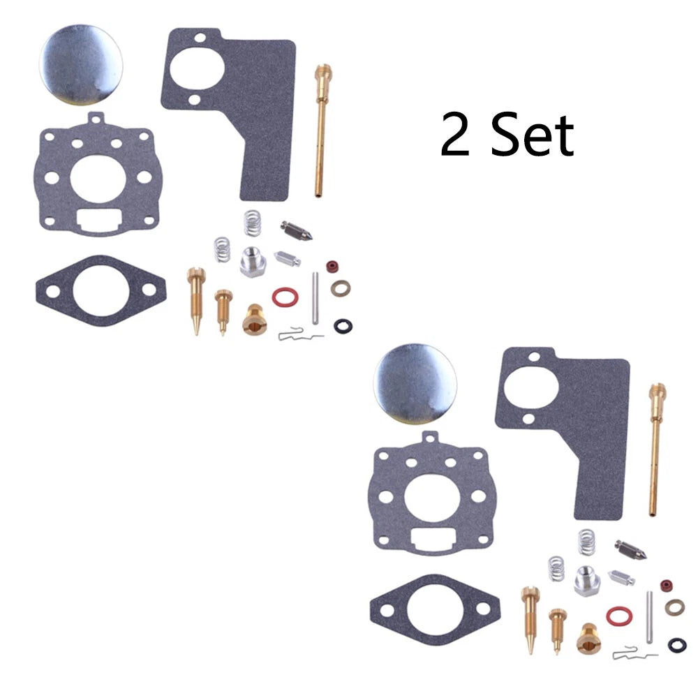 Set of 2 Carburetor Repair Kits for B & Stratton 10-16hp 243431 243432 394989