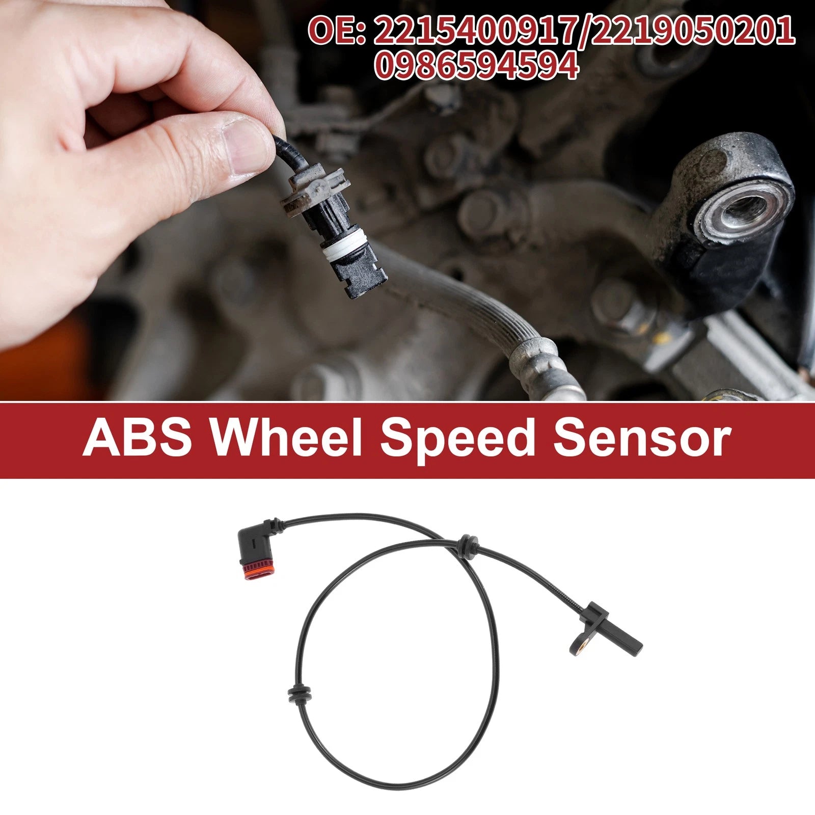 ABS Wheel Speed Sensor Replacement for Mercedes-Benz S350 (2012–2013)