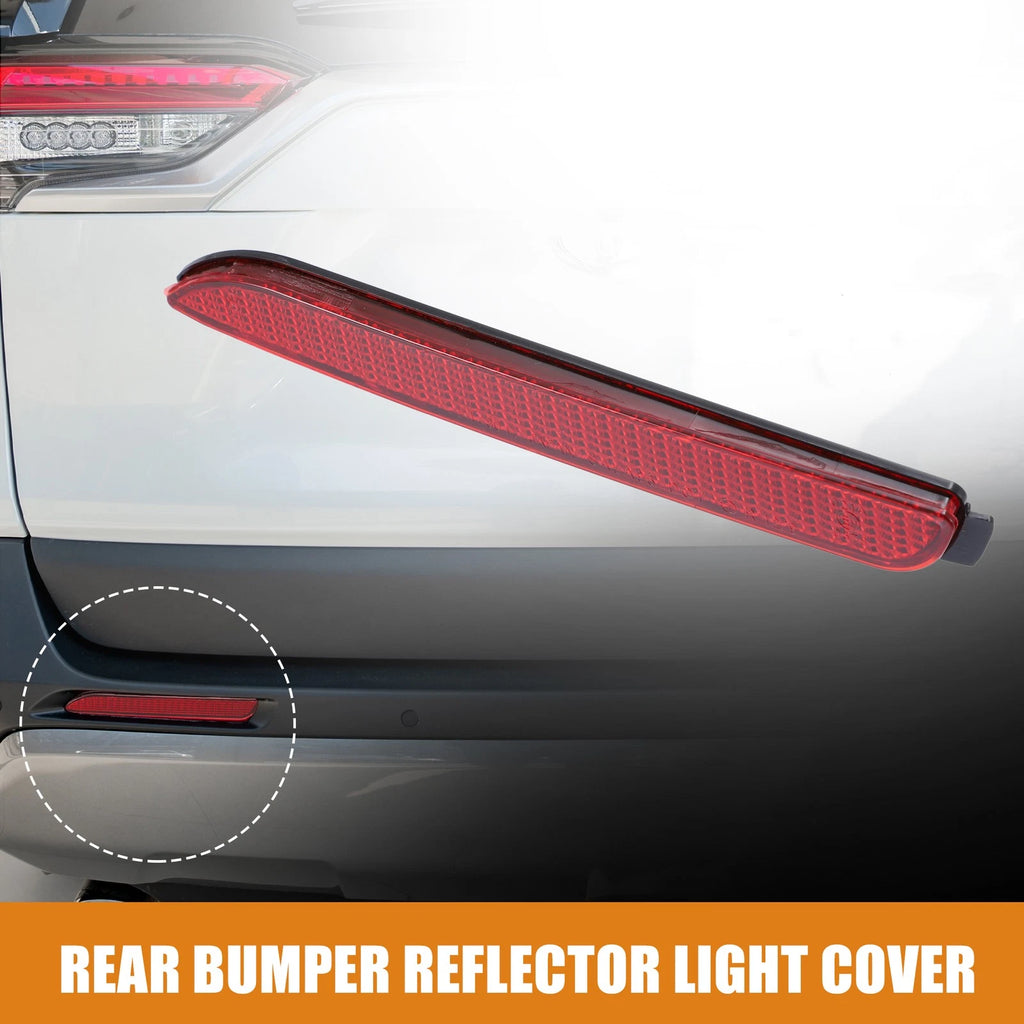 Rear Left Bumper Reflector Light Cover Replacement for Toyota RAV4 (2013–2018)