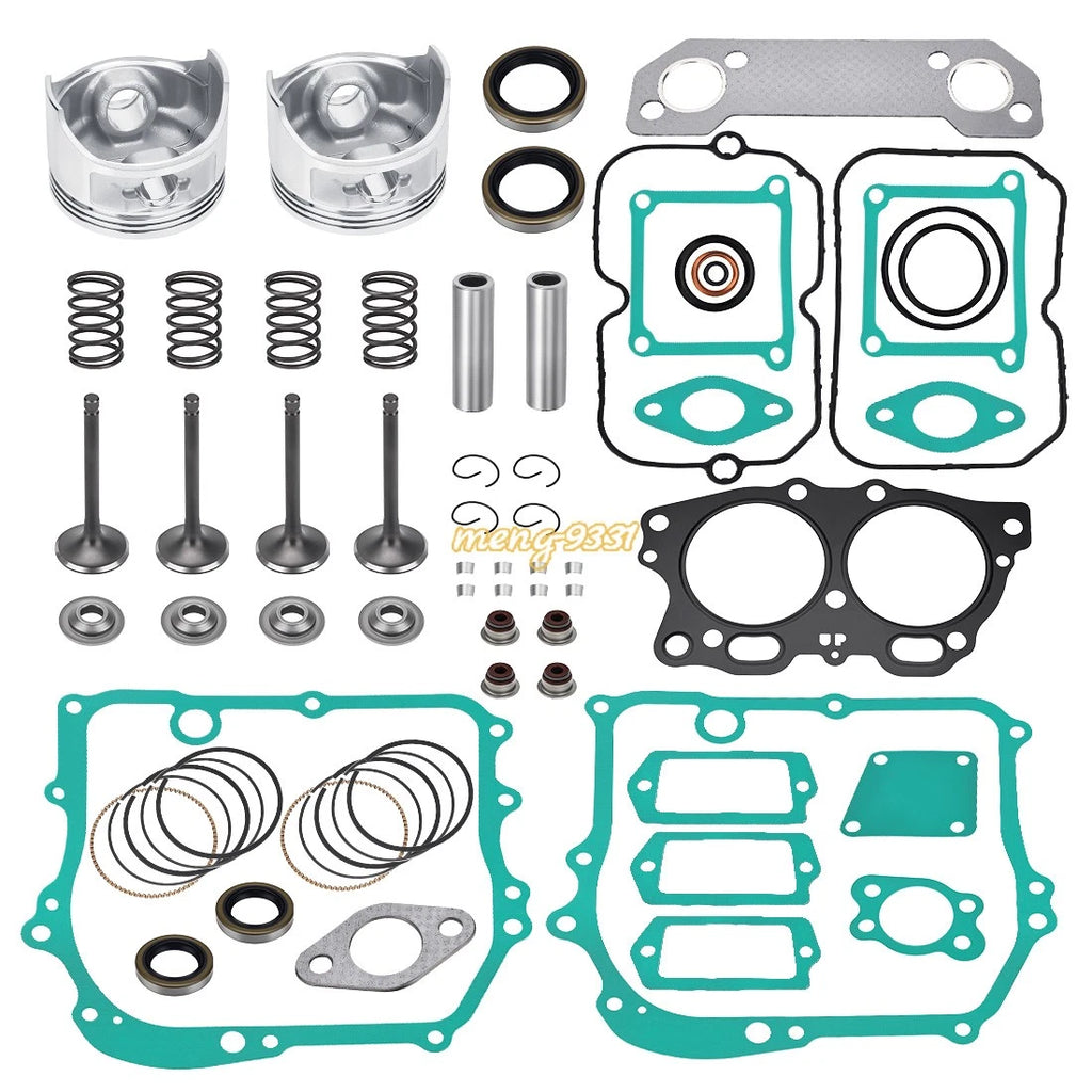 Piston Kit & Ring Valve Gasket Set for EZGO 350cc EH35C (1990–2023)