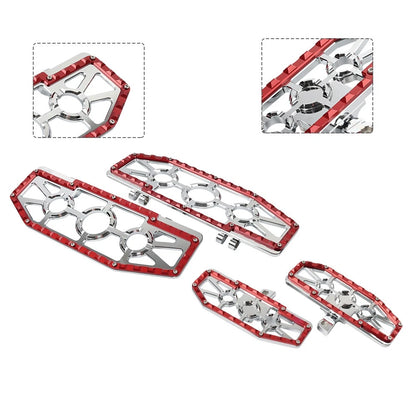 Driver Passenger Floorboard Foot Peg Pedals for Harley Electra Road (2009–2023)