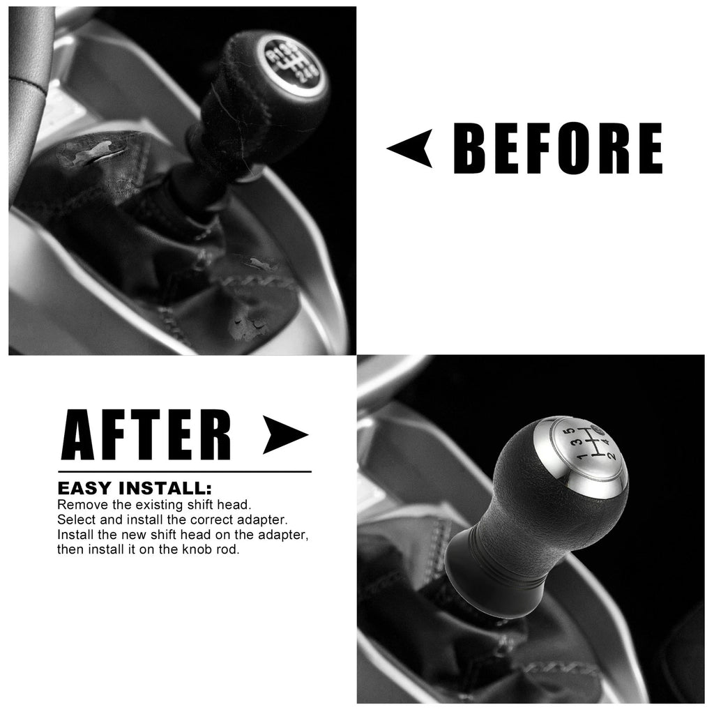 Manual Gear Stick Shift Knob Replacement for Toyota Yaris (2005–2010)