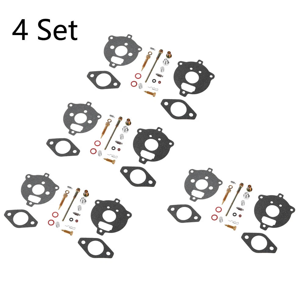 Set of 4 Carburetor Rebuild Kits for B&S 7HP 8HP Engines (394693 291763 295938)