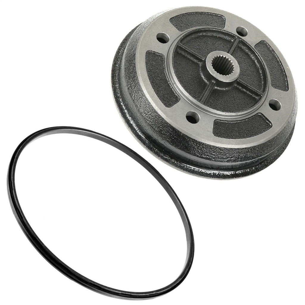 Front Left Brake Drum with Seal for Kawasaki Mule 2500 KAF620C (1994–2000)
