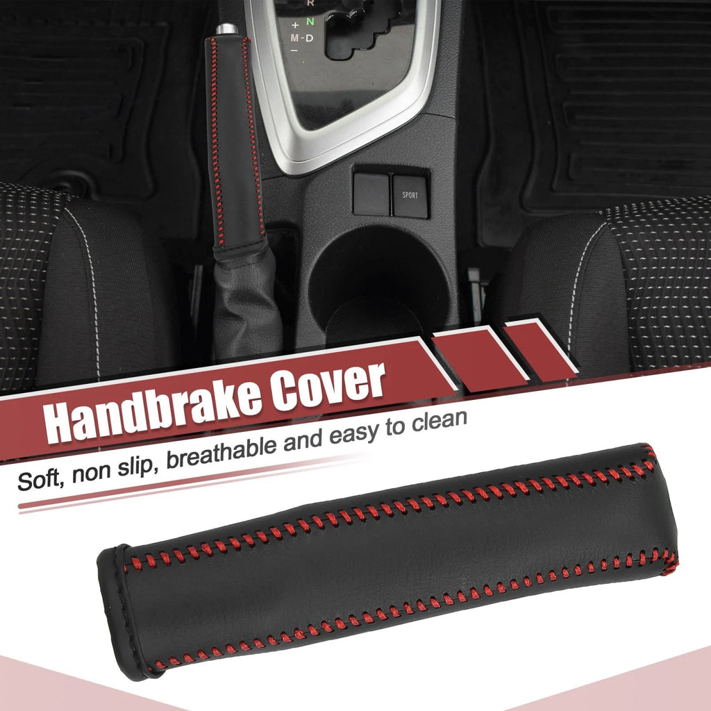 Handbrake Cover Protector with Red Thread for Toyota Corolla (2014–2018)