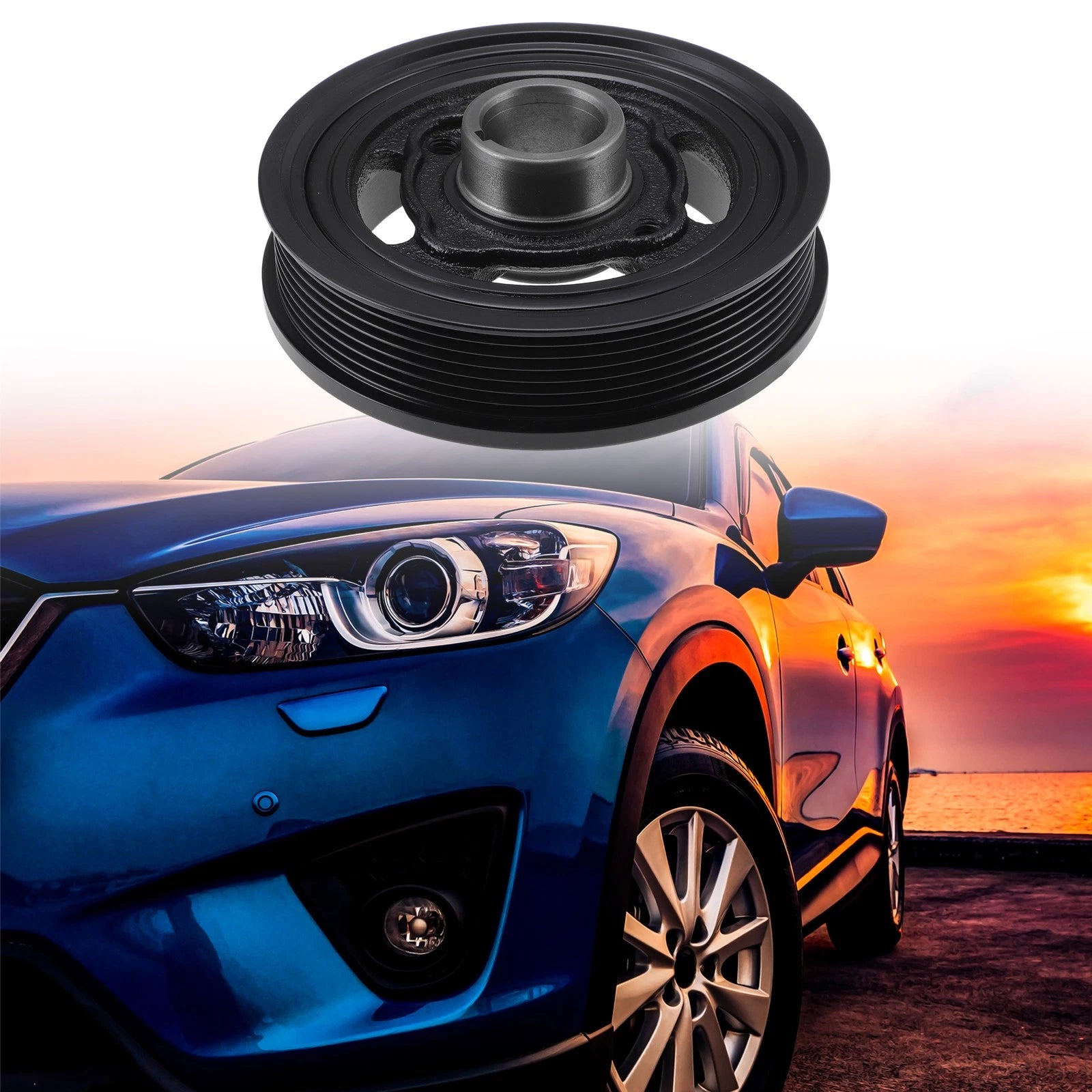 Engine Harmonic Balancer Crank Pulley Replacement for Toyota Camry (2007–2017)