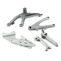 Front Bracket Footrest Footpeg Set for Yamaha YZF R1 (2007–2008) U8 T9