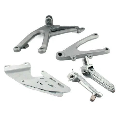 Front Bracket Footrest Footpeg Set for Yamaha YZF R1 (2007–2008) U8 T9
