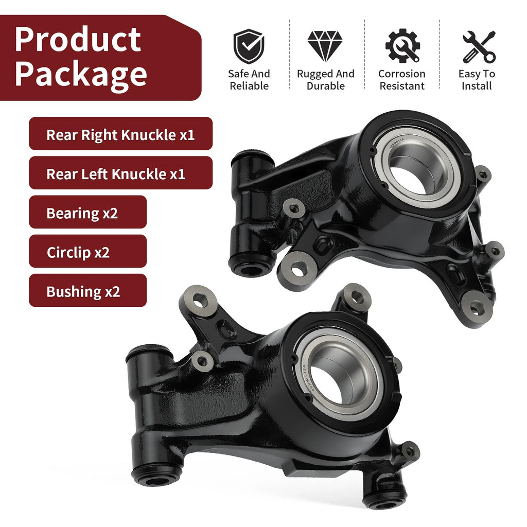 Rear Left Right Knuckle Kit for Honda Pioneer 1000 1000-5 (2016–2024)