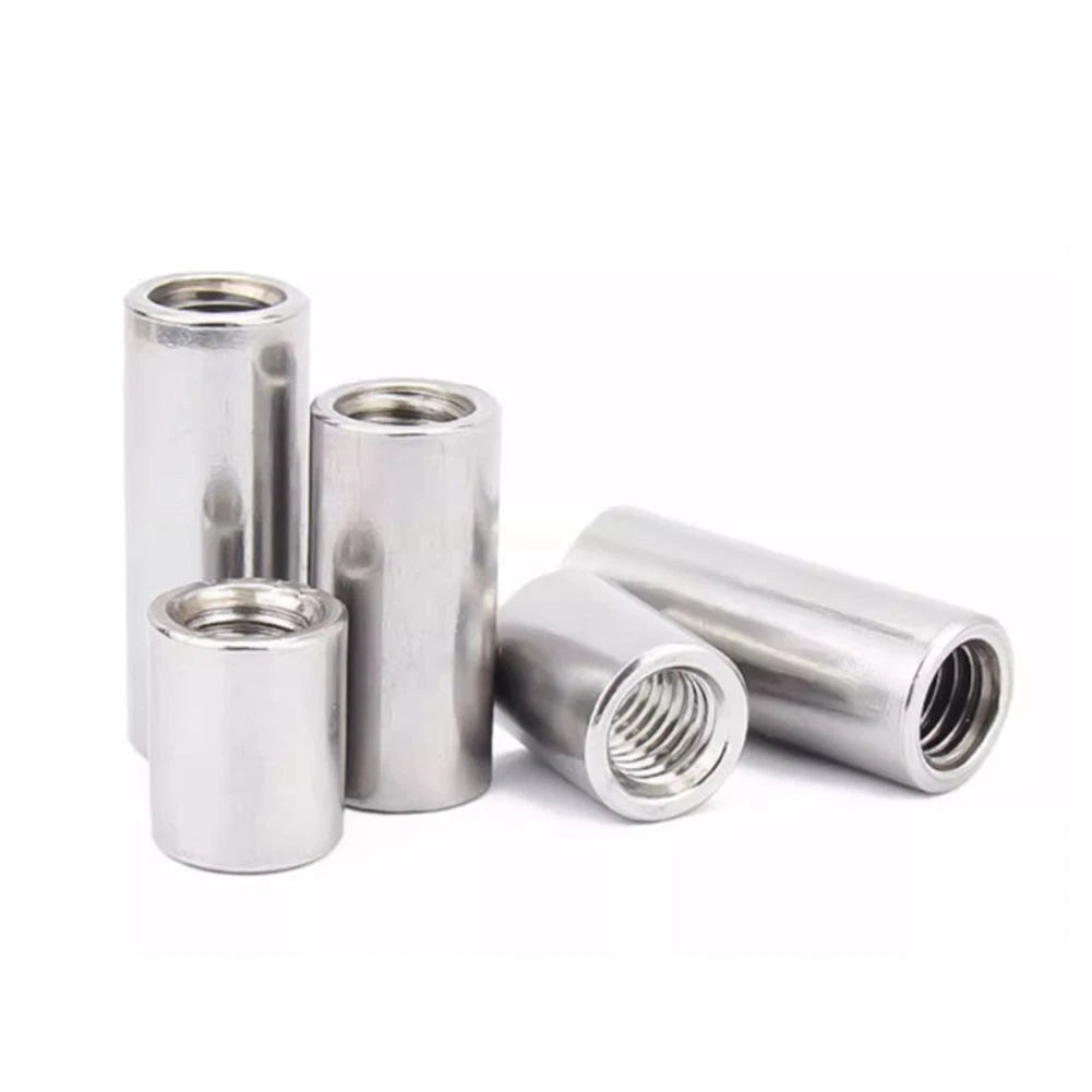 28 Pieces M6 Stainless Steel Connector Nuts Kit for Various Projects