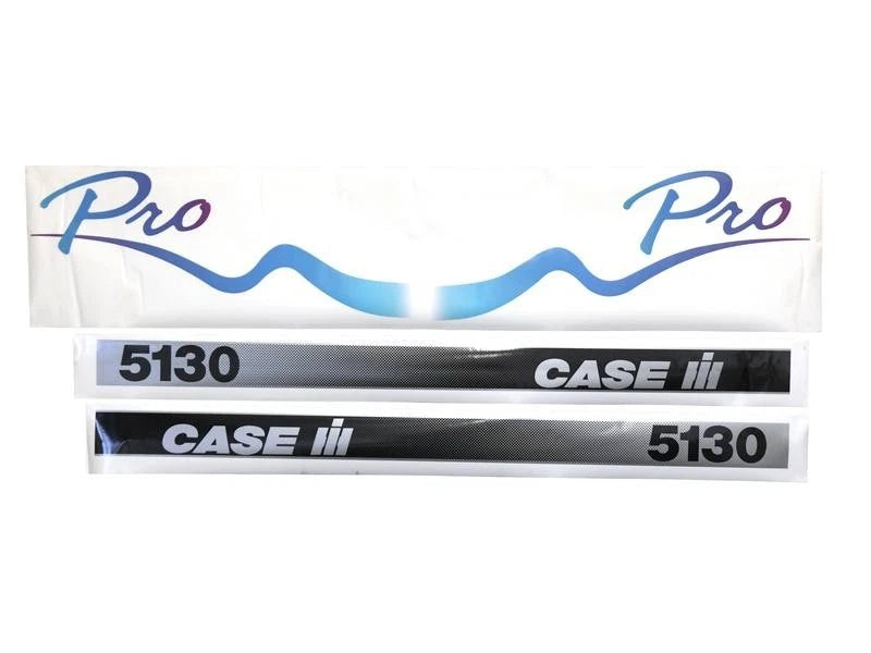 Replacement Bonnet Decal Set for Case IH 5130 Pro Tractor