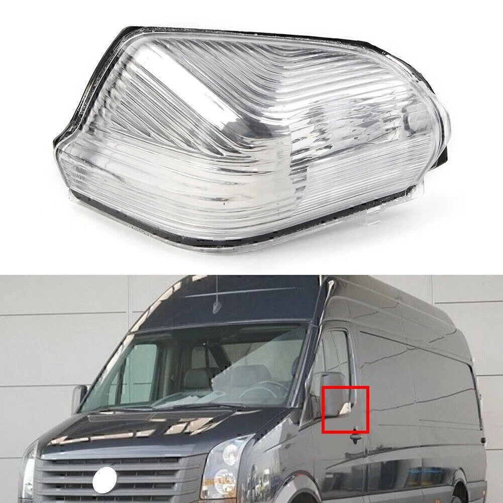 Left Rear View Mirror Turn Light No Bulb for Volkswagen Crafter (2006–2018)