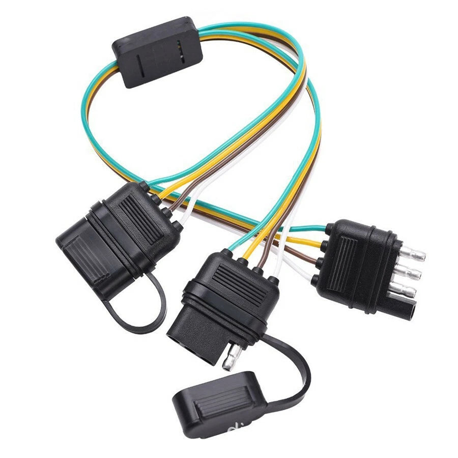 4Pin Cable Splitter Plug for Truck Trailer (LED Tailgate Light)