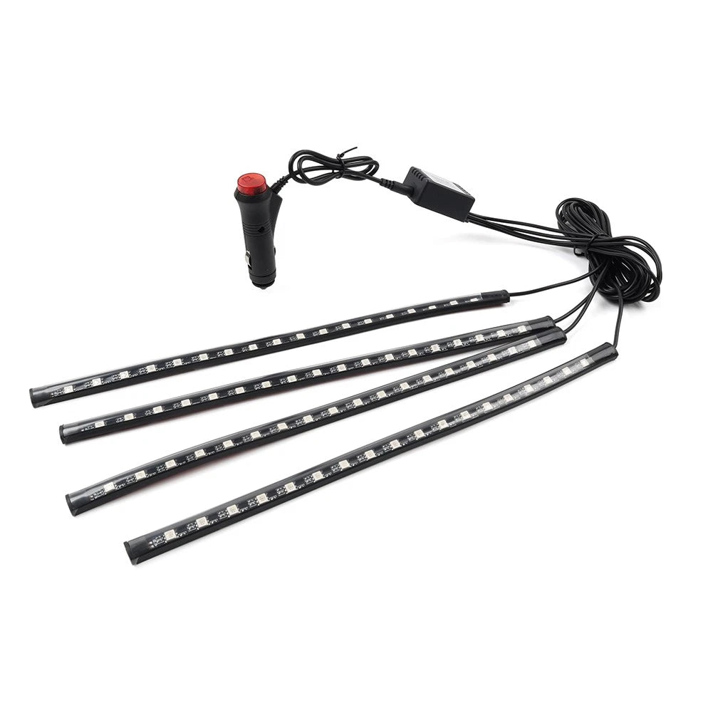 RGB Voice Control Floor Atmosphere Light for Universal Use