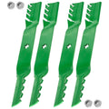 Deck Blades 42 inch Replacement with Nuts for MTD Cub Cadet (2000–2006)