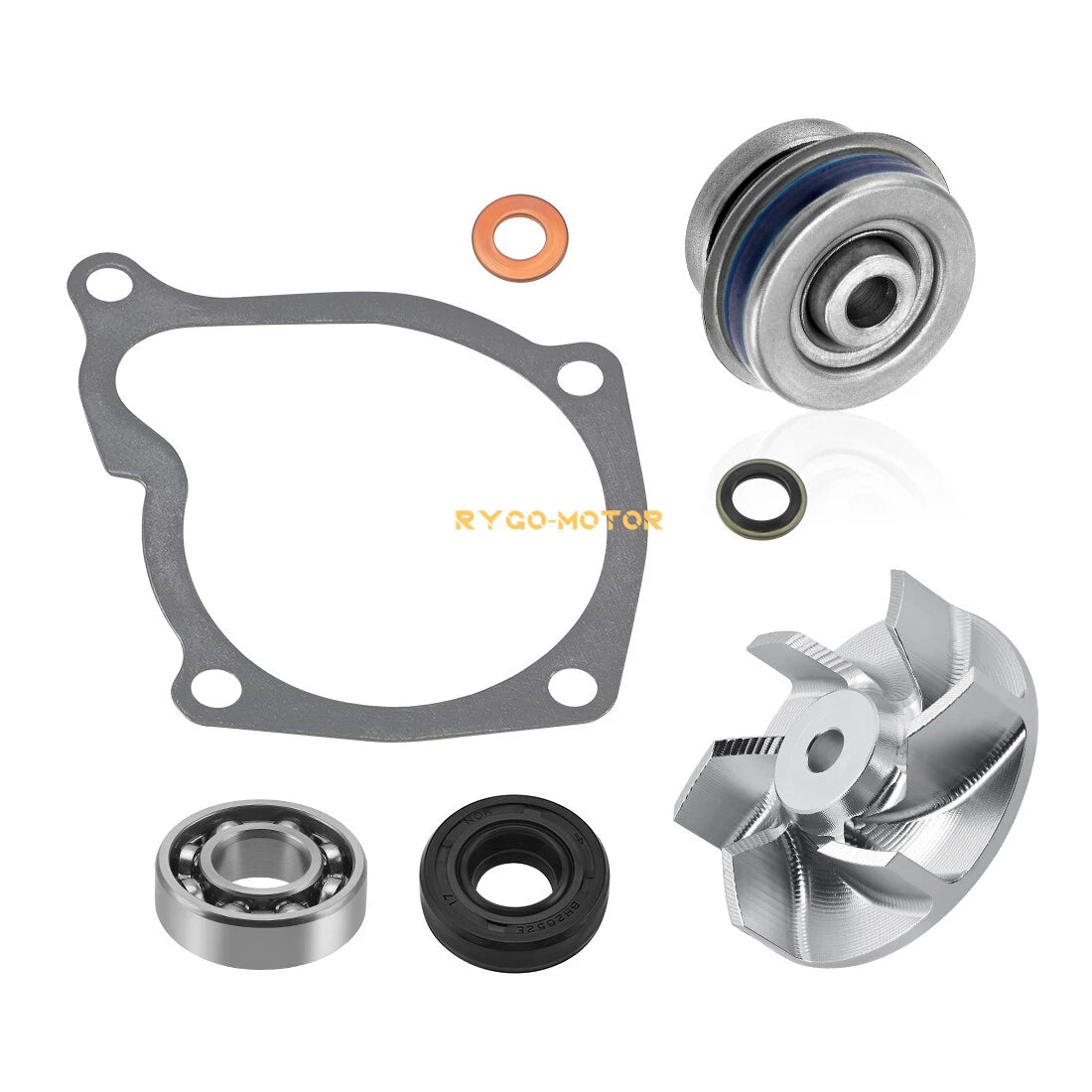 Water Pump Impeller Seals Gasket Kit for Polaris Sportsman 400 (2001–2014) 3084935