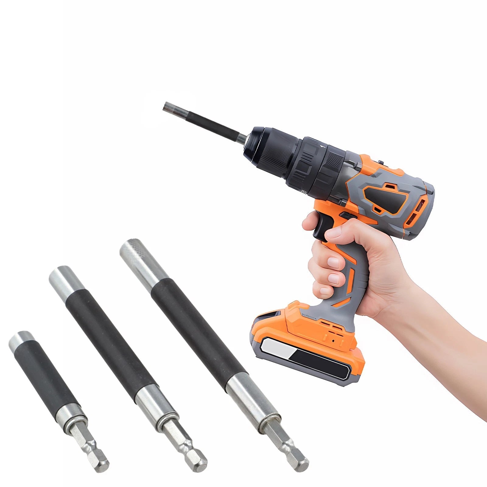 6PCS Magnetic Bit Holder Set for Various Applications