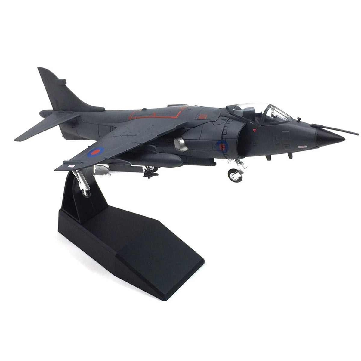 1/72 Sea Harrier Jet Model for UK Air Force (1982)