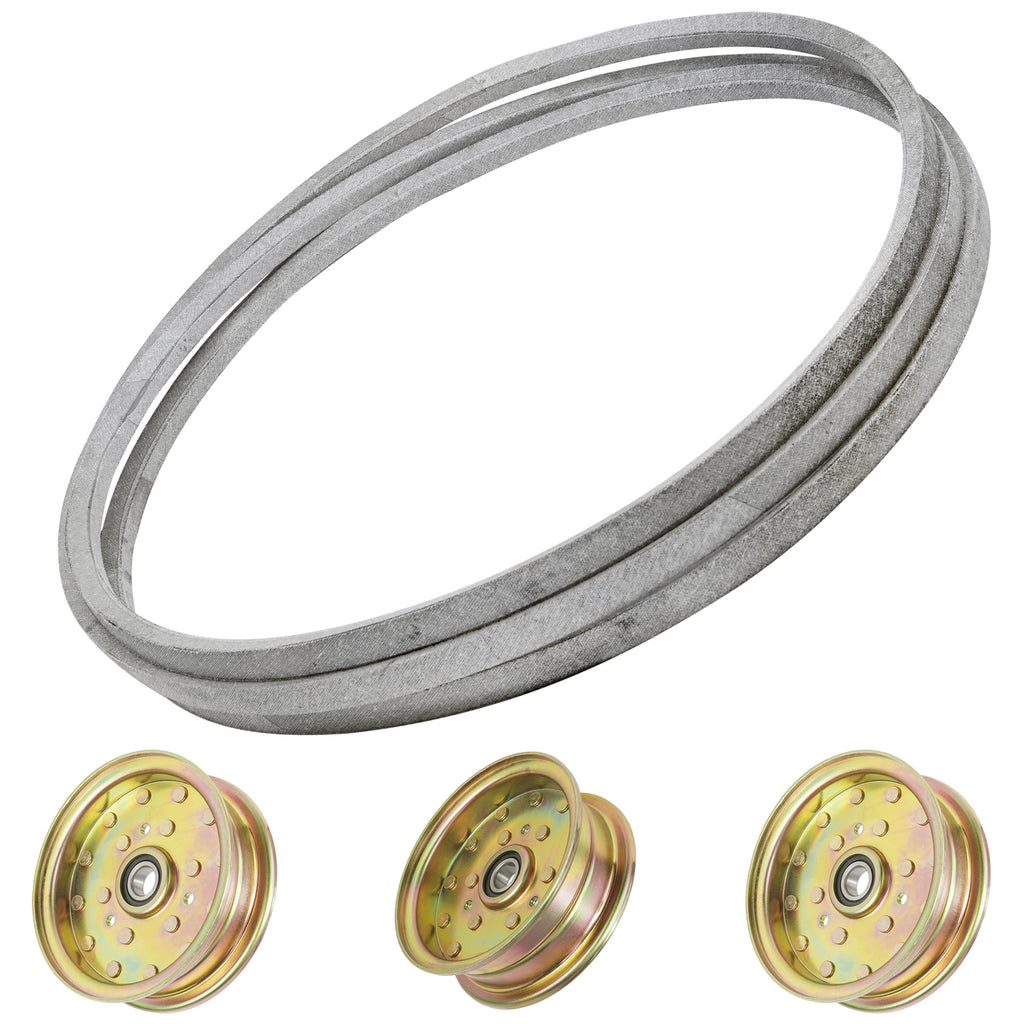 Deck Idler Pulley and Belt Replacement for Husqvarna BX 34D BZ 27D (2005–2015)