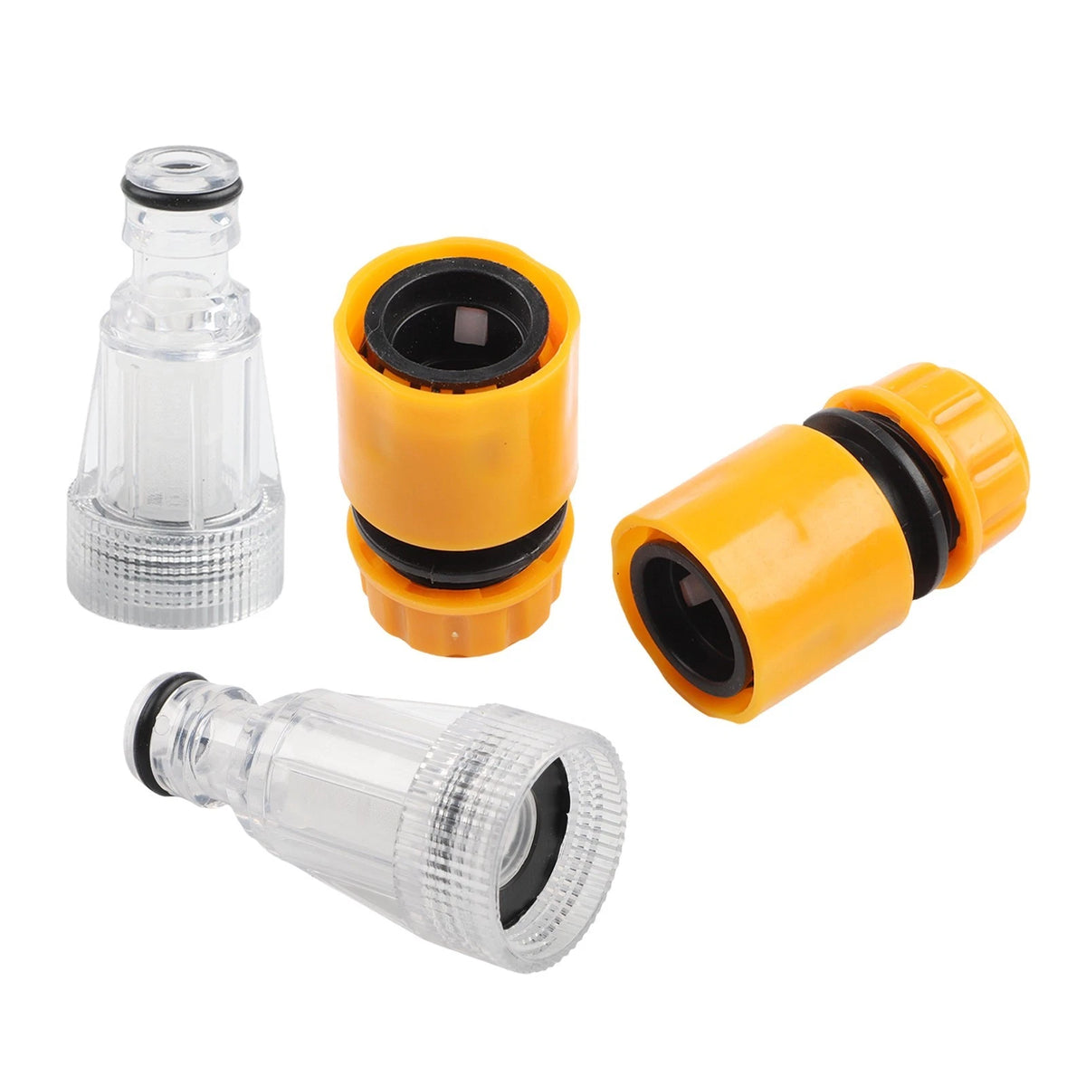 Rubber Faucet Adapters for Car Wash Accessories (Compact Design)