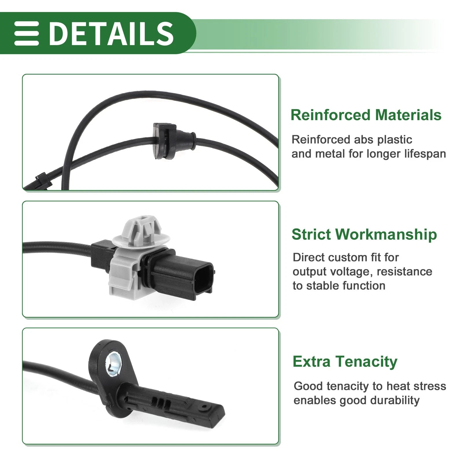 ABS Wheel Speed Sensor Front Right for Honda Avancier (2003–2017)