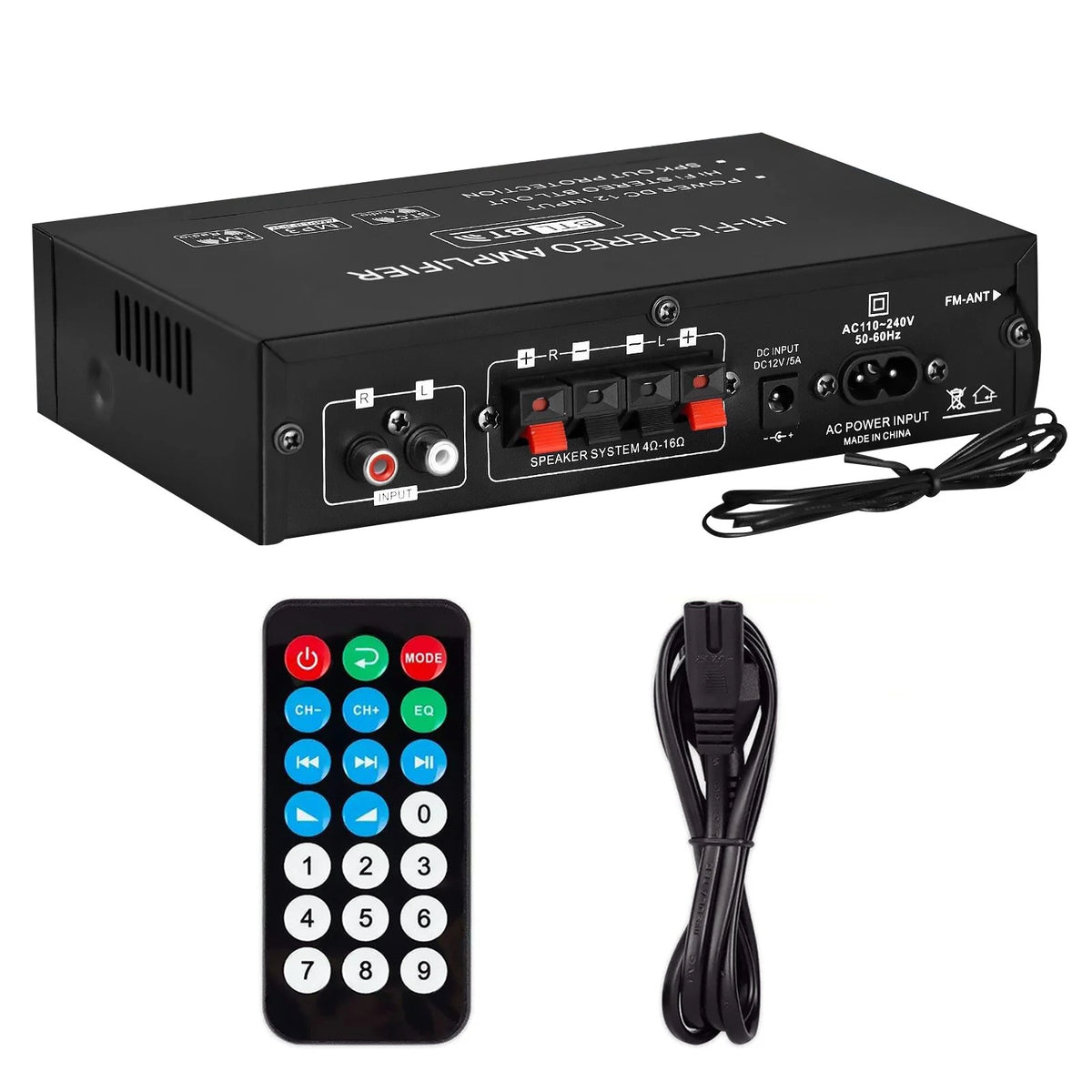 Bluetooth Stereo Audio Amplifier for Car Home Marine (AK35)