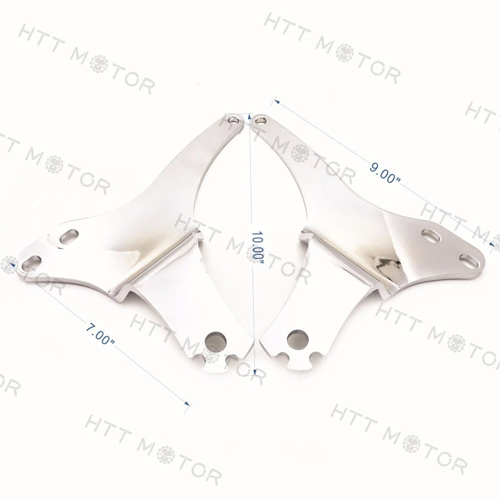 High Mount Bracket & Backrest for Harley Electra Glide Road Glide (1997–2008)
