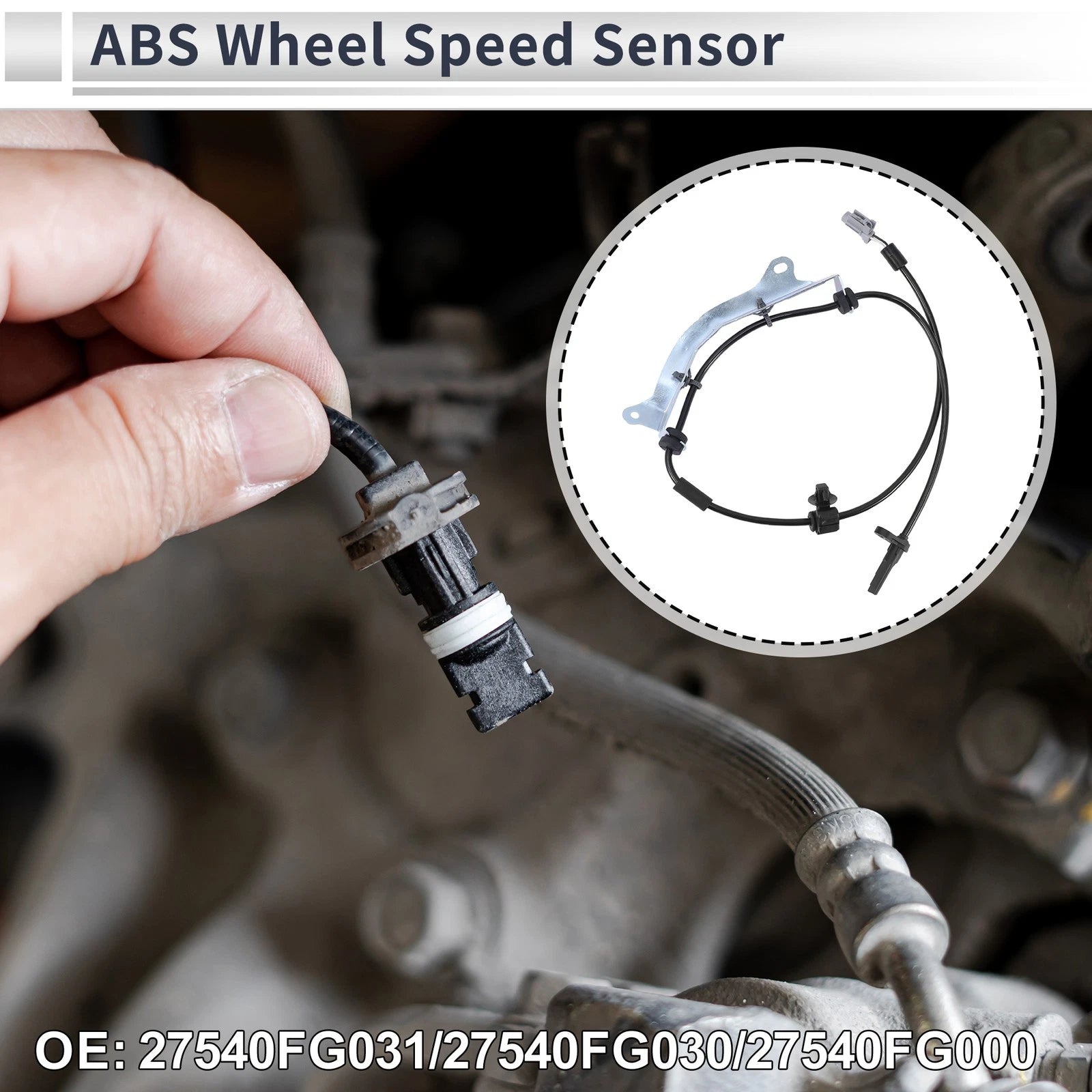 ABS Wheel Speed Sensor Replacement for Subaru Impreza (2012–2017)