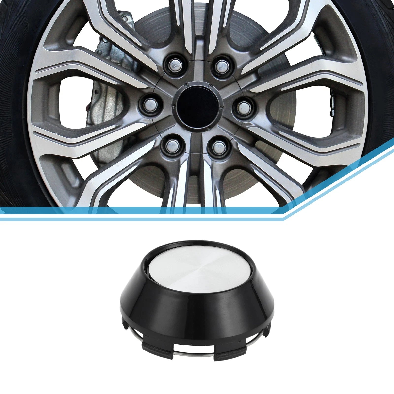Universal Wheel Center Hub Cap 69mm for (Universal Fit)