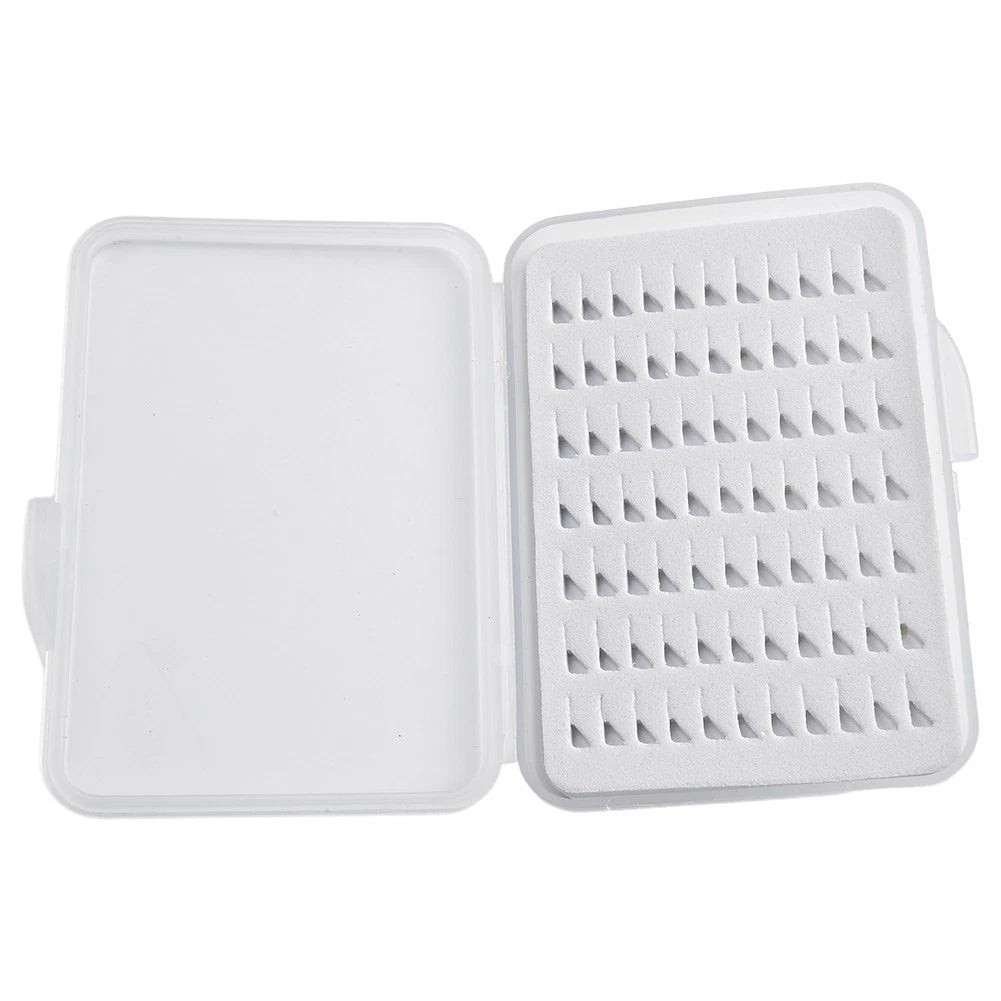 Fishing Fly Box Portable Storage Tackle Organizer - Transparent Design