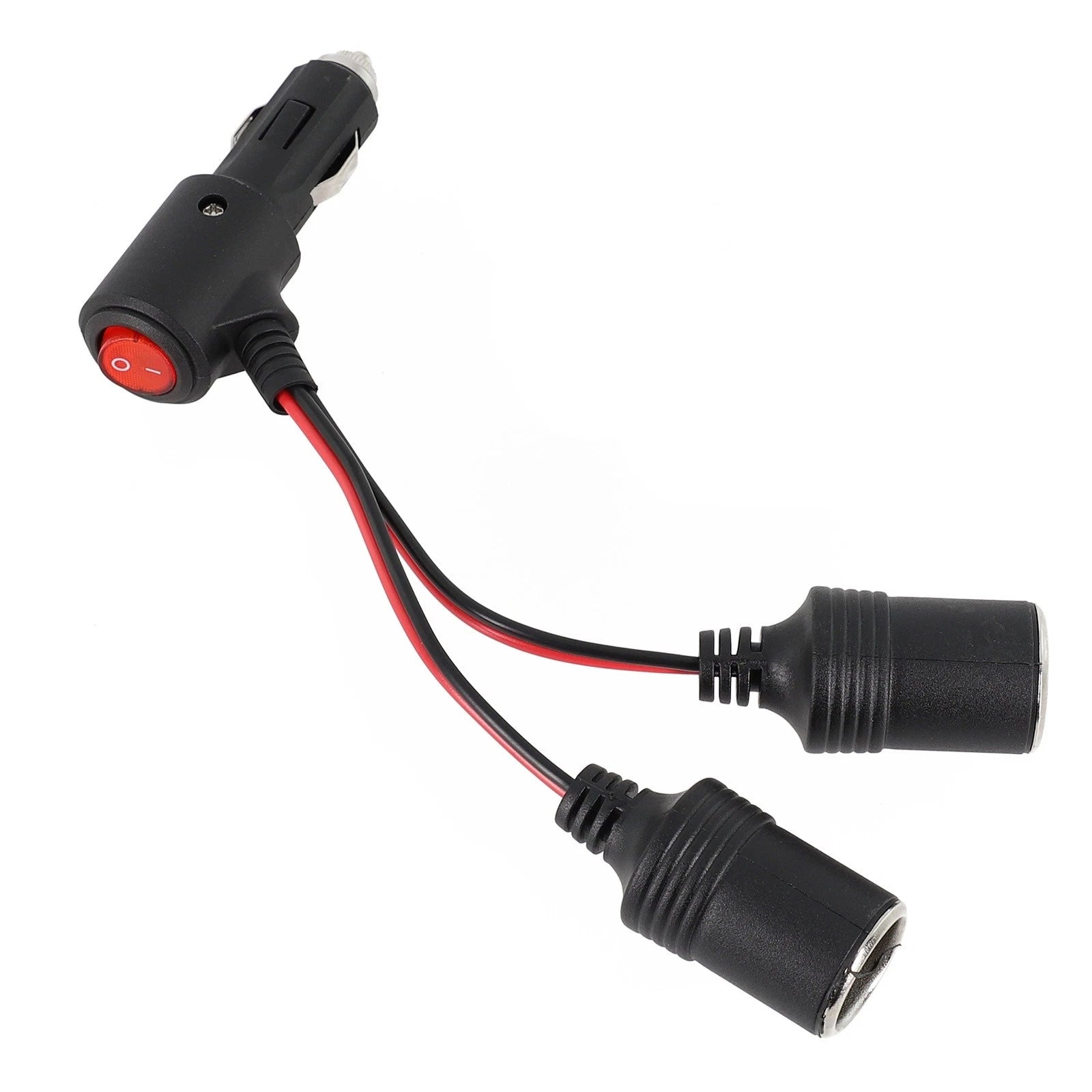 Car Splitter Adapter for Universal Use (Compact, Portable, PVC)