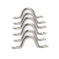 20 PCS Stainless Steel Bimini Boat Top Pad Eye Tie Down Straps