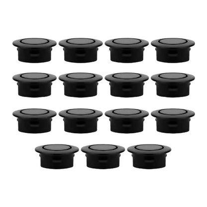 20 Pcs Rear Bumper Sensor Hole Covers for Various Car Models (Black)