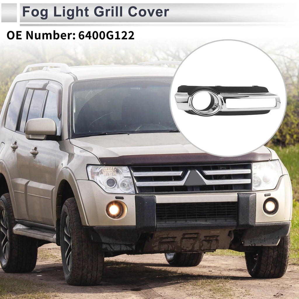 Front Right Fog Light Grill Replacement for Mitsubishi Montero (2015–2016)