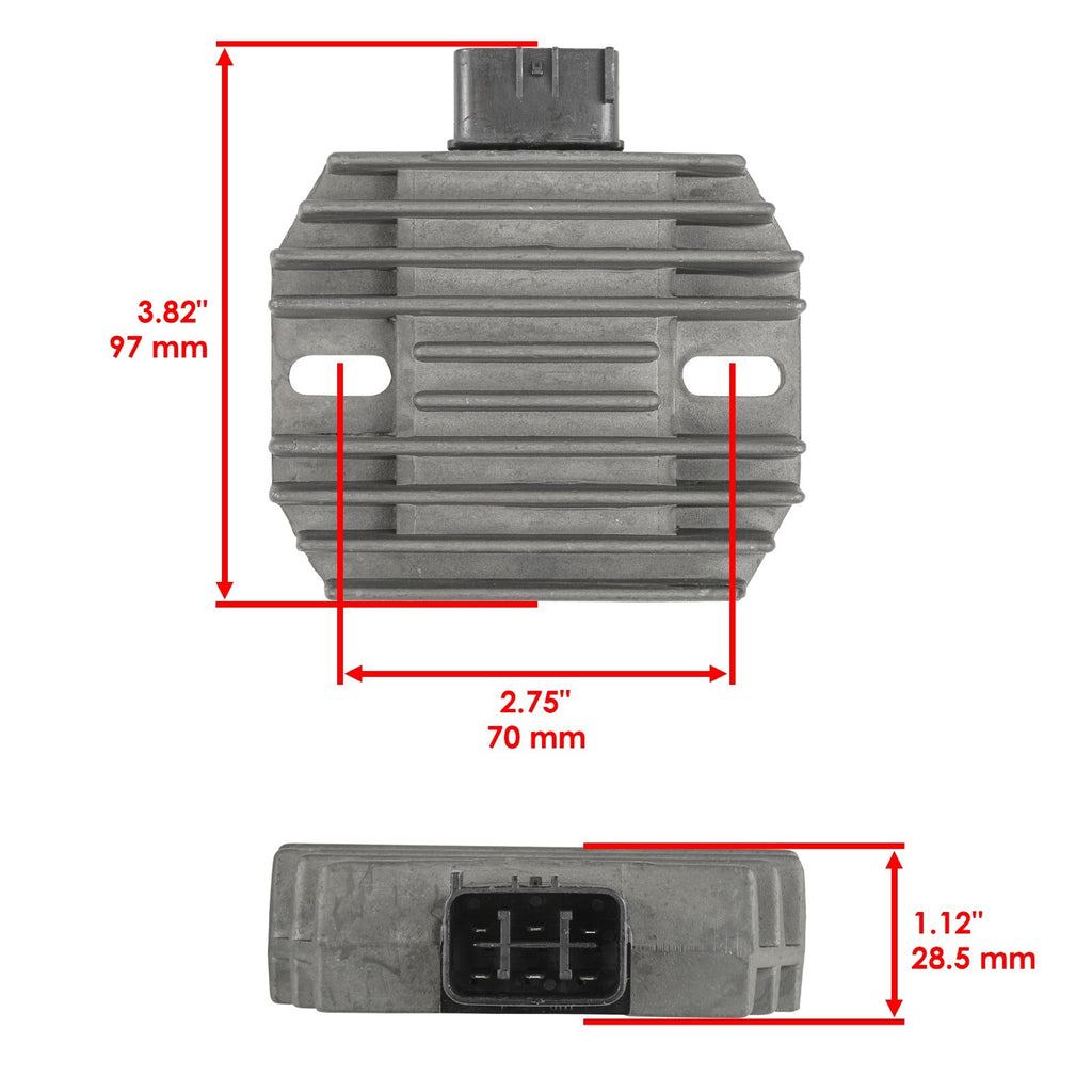 Stator and Rectifier Replacement with Gasket for Honda Foreman Rubicon (2004–2004)
