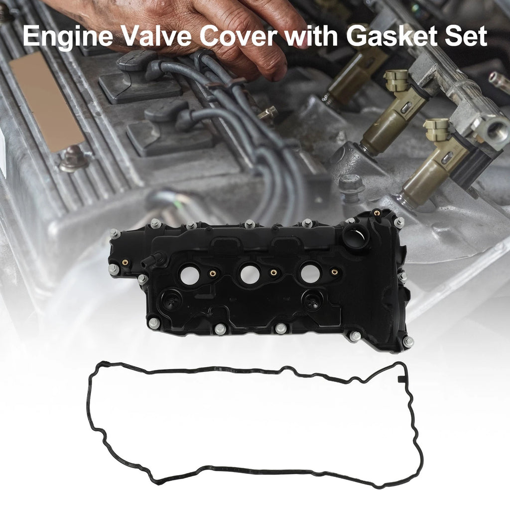 Left Engine Valve Cover Replacement w Gasket for Chevrolet Camaro (2010–2012)