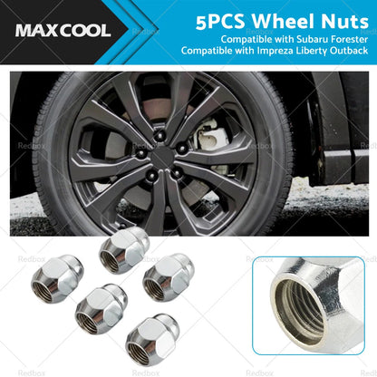 5X Wheel Nut Set for Subaru Forester (1993–2022) Ref. 28171AJ000