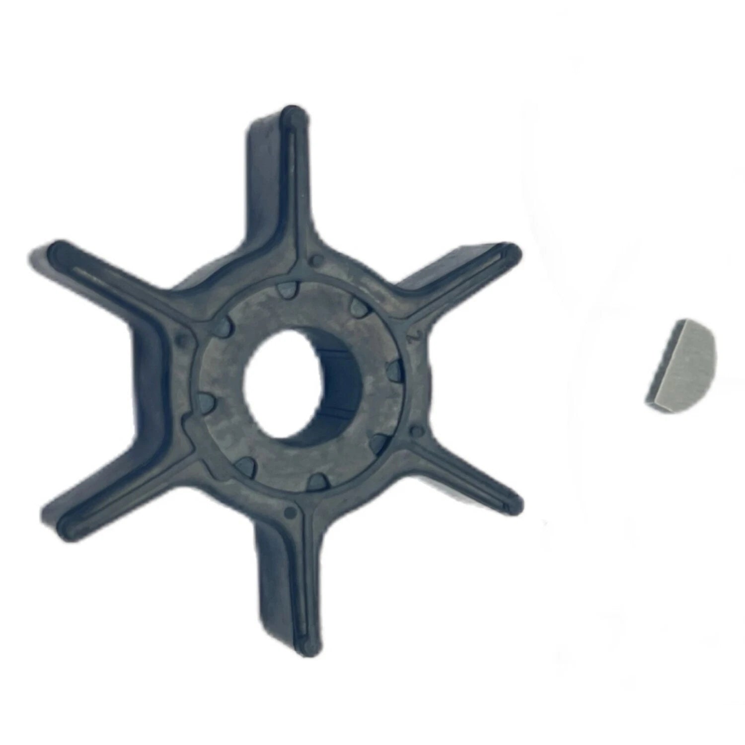 Impeller w/ Key for Yamaha 4 Str 6 8 9.9 HP Outboard Water Pump (EPM 68T-44352-00)
