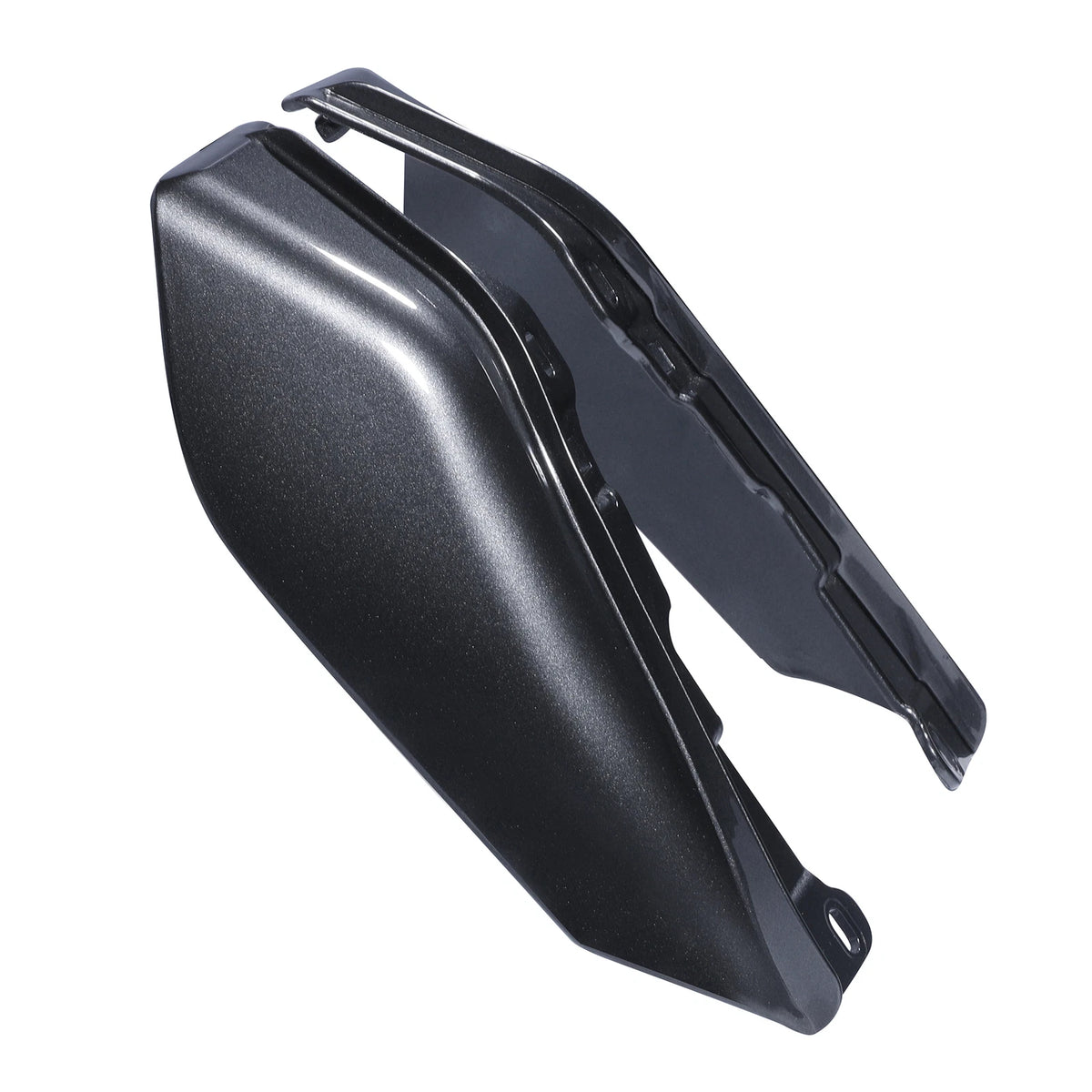 Mid Frame Air Deflectors for Harley Touring (2009–Present) Black Geometric