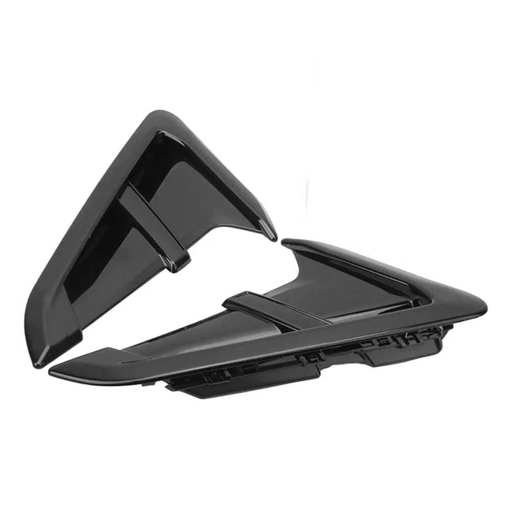 Bright Black Side Fender Air Vent Outlet Cover for BMW X3 X4 (2018–2022)