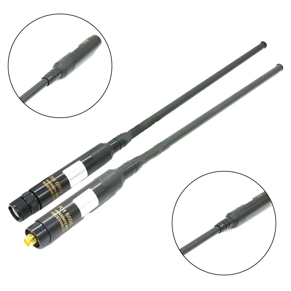 Telescopic Antenna for Communication Devices (SMA-Male)