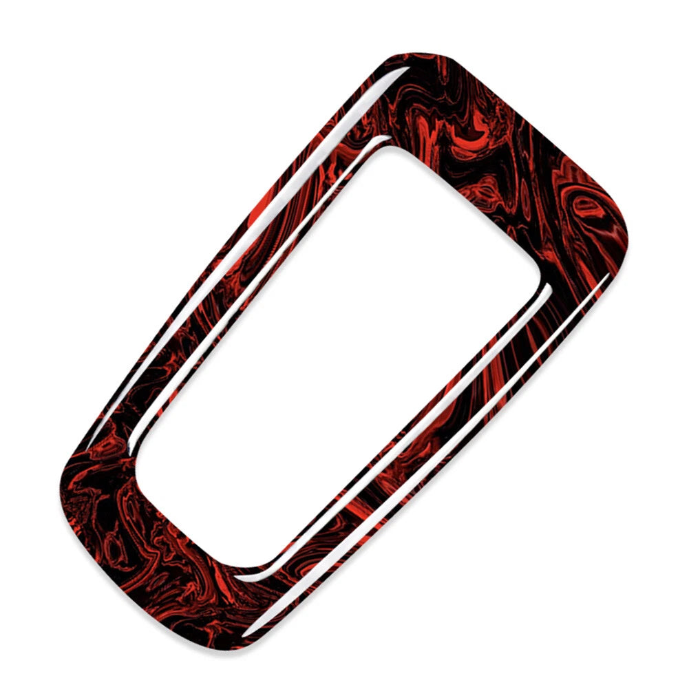 Fire Red Hand Brake Park P Button Trim for Mercedes Benz GLC Class (2015–2018)
