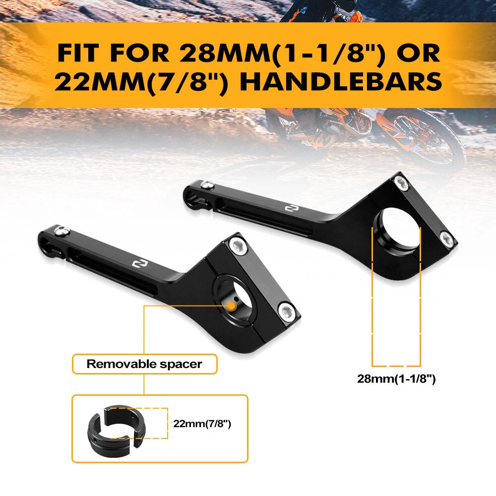 Handlebar Extender Mount GPS Holder Bracket for KTM 690 Enduro (2008–2023)