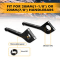 Handlebar Extender Mount GPS Holder Bracket for KTM 690 Enduro (2008–2023)