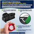 2-Pack Adjustable Deck Plate & Fill Key for Marine Use