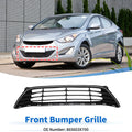 Lower Grille Front Bumper Grille Replacement for Hyundai Elantra (2014–2016)